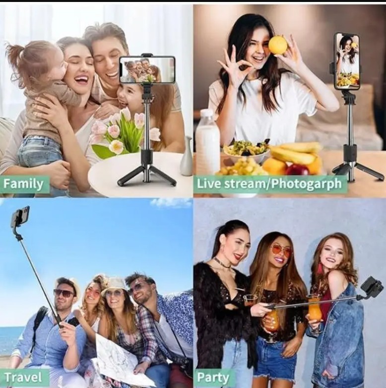 Mepar TP01 Bluetooth Selfie Stick (Remote Included)